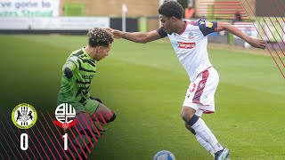 HIGHLIGHTS | Forest Green Rovers 0-1 Bolton Wanderers