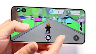 Roblox On Samsung Galaxy S25! (Gameplay Review)