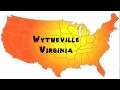 How to Say or Pronounce USA Cities — Wytheville, Virginia