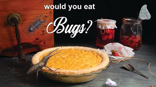 200 year-old crazy dessert with BUGS in it!  | How To Cook That Ann Reardon