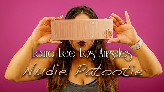 Nudie Patootie - Laura Lee Los Angeles - Review & Tutorial #swatchtime