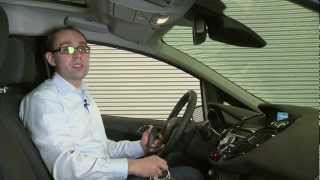 Thomas Michel demonstrates SYNC on the Ford B-MAX