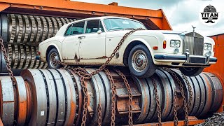 Most Insane Shredding Machines That Destroy Everything | Fastest Car Crushers in Action! #28