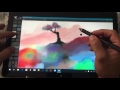 krita on a surface pro 4 with pressure sensitivity