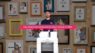 Epson SureLab SL-D800 mini fotoprinteris jeb fotolaboratorija fotogrāfiju izdrukai. Photolaboratory