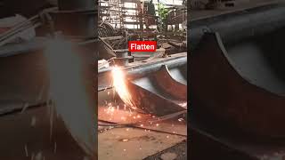 Komatsu PC200 bucket making(8)..#shorts #howto #excavators #amazing #learning #skills #tutorial