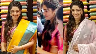 జ్వరం కావాలా😉: Actress Krithi Shetty BEAUTIFUL Visuals At Shopping Mall Opening | Daily Culture