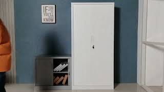 tambour door file cabinet