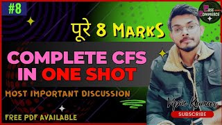 PART-8| One Shot of CFS |CAPTER-4|CASH FLOW STATEMENT|CLASS-12| CBSE