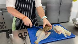 Steamed Plaice en Papillotte Part 1