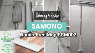 Unboxing dan Review Samono Hands-Free Mop SCM002 | Alat Pel Estetik Minimalis Tanpa Peras Tangan