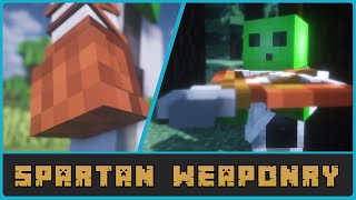 Minecraft - Spartan Weaponry Mod Showcase [Forge 1.14.4]