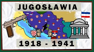 Jugosławia w XX-leciu międzywojennym 🇭🇷🇷🇸🇲🇪🇲🇰🇸🇮