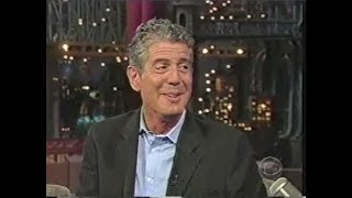 Anthony Bourdain Collection on Late Show, 2000-2011