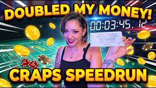 How To DOUBLE Your Money on Bubble Craps (SPEED RUN)