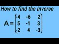 Inverse of a 3x3 Matrix | Co-factor Method