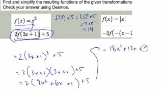 3.09.0 Simplifying Function Notation