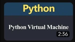 Python VirtualMachine (Hindi) #coding #python #programming