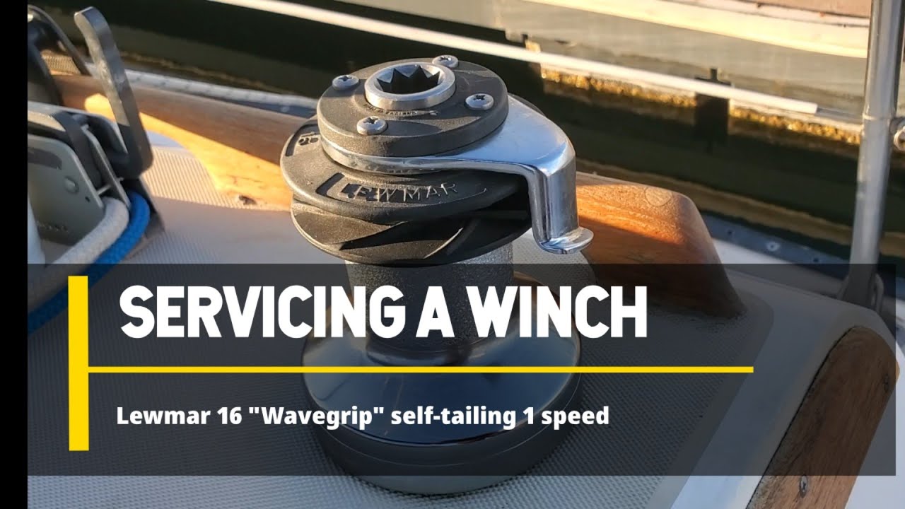 Lewmar Wavegrip Self Tailing Winch: Servicing And Pawls Spring ...