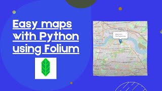 Introduction to Folium (Python Tutorial For Beginners) [FSW #1]