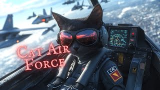 Cat Air Force: Feline Pilots in Action! 🛫