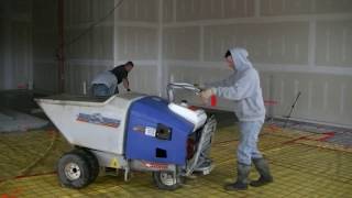 How To Use A Concrete Power Buggy To Pour A Concrete Floor