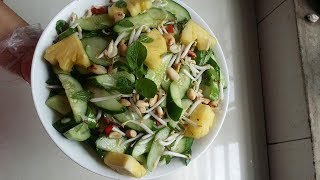 Cách làm nộm dưa chuột giòn ngon không ra nước!