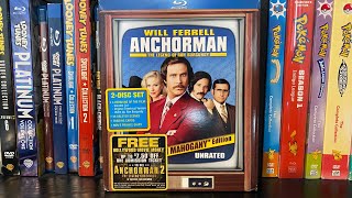 Anchorman: The Legend Of Ron Burgundy, The Mahogany Edition Blu-Ray Unboxing