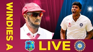 🔴LIVE West Indies A vs India A | Day 4 | Third Test