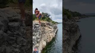 #beach #water #nature #jump #travel #usa #youtubeshorts #love #cliffjumping