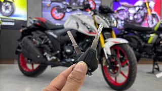 All New TVS Apache RTR 160 4V USD Forks First Impression Review | K2K Motovlogs