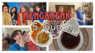 5.para günü 💸💰 || renkli konsept 🧡💜💚🐆💙