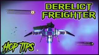 No Man's Sky Derelict Freighters - Hop Tips