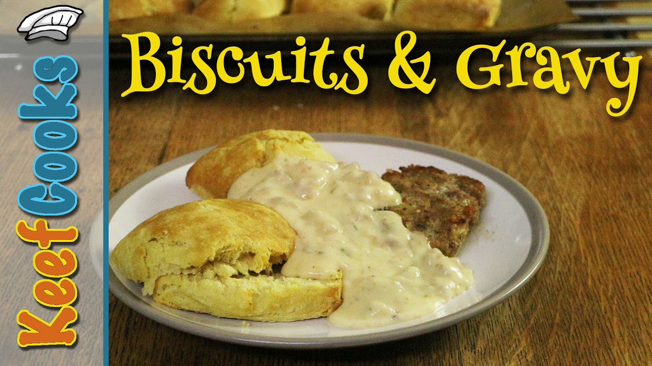 Biscuits And Gravy | Southern US Classic Recipe - YouTube