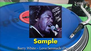 Hip Hop Samples Of Barry White