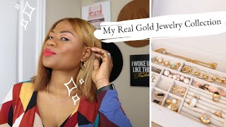 Real Gold Jewelry 101 + My Entire Real Gold Jewelry Collection - Watch This Before Buying