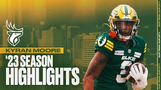 WR Kyran Moore 2023 CFL Highlights | Edmonton Elks