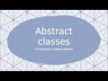 Java interview questions | Abstract classes [Answers with examples]