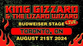 King Gizzard and the Lizard Wizard Live from TORONTO, ON 8/21/2024