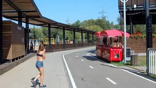 Левобережный парк. Пляжная зона. Москва. Levoberezhniy Park. Beach Zone. Moscow