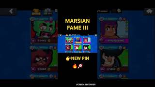 MARSIAN FAME III 🔥🚀  #brawlstars #gaming #brawl #supercell #fame #mars #3 #new #pin #fyp