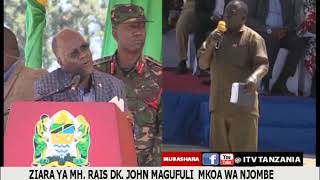 Rais Magufuli ambananisha Mhandisi wa Maji Njombe.