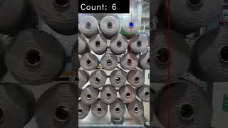 Efficient Yarn Bobbin Counting Using YOLOv11 | Object Detection | Object Tracking
