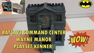 BATCAVE COMMAND CENTER/WAYNE MANOR PLAYSET