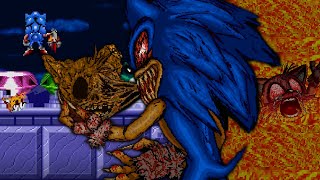 SONIC.EXE PROJECT X - ALL DEATH SCENES/ENDINGS AND SECRETS