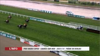 Quinté - Poème du Berlais - Prix Rauba Capeu - 29/01/14