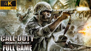 Call of Duty World at War｜Full Game Playthrough｜4K