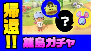 【あつ森】ついに「ヤツ」が帰還…時空を越えた離島ガチャ【住民厳選】