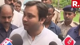 Tejashwi Yadav Speaks To Media Over Rape-Accused Arun Yadav Absconding