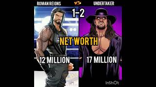 Roman reigns Vs Undertaker Comperision । #shorts #wwe #romanrengis #undertaker